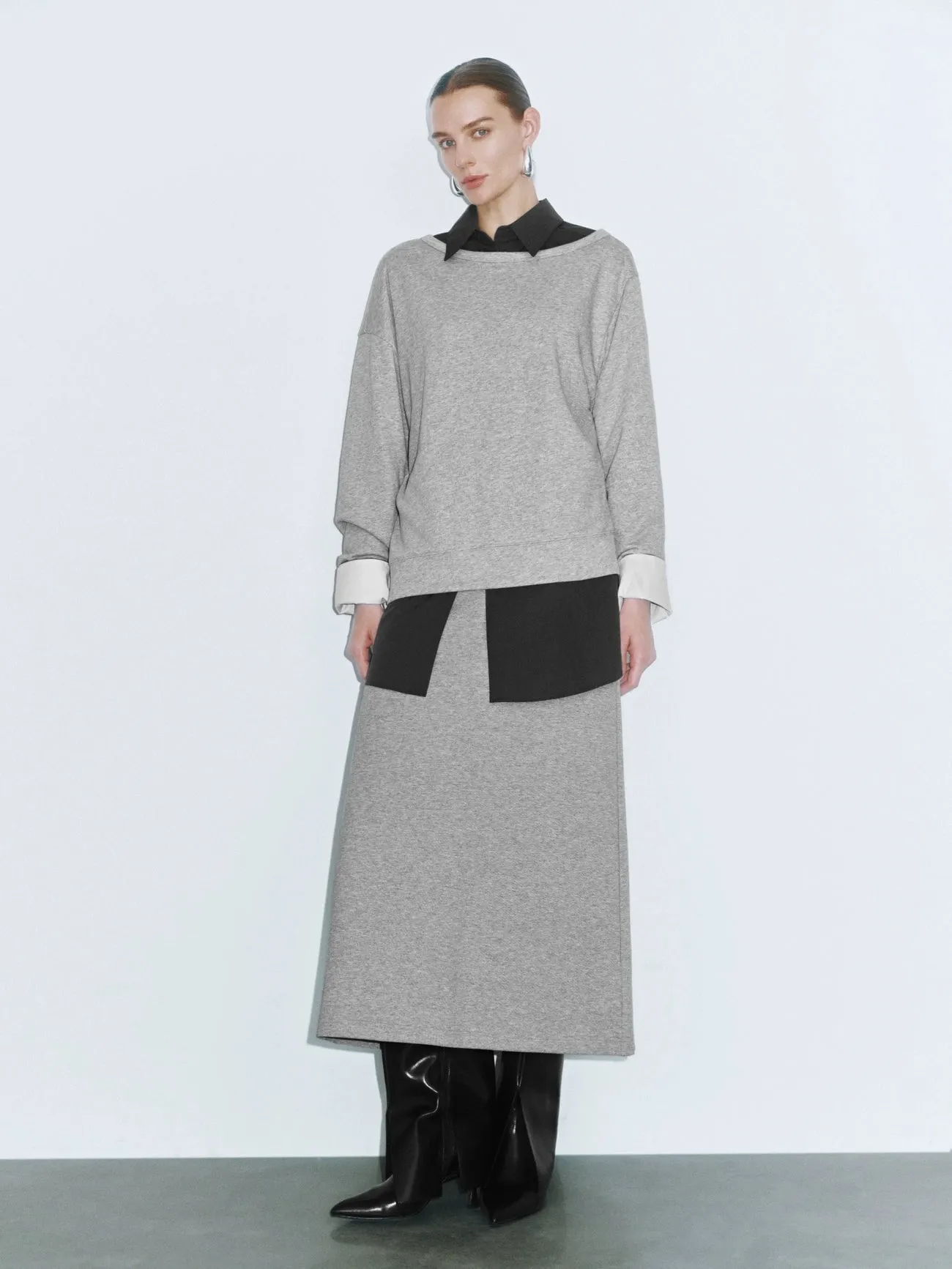 Long Sleeve Loose T-Shirts sold by Urban Revivo