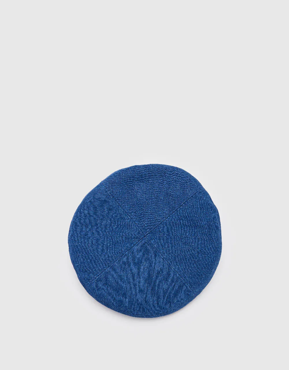 Letter Embroidered Denim Beret sold by Urban Revivo product image thumbnail 4