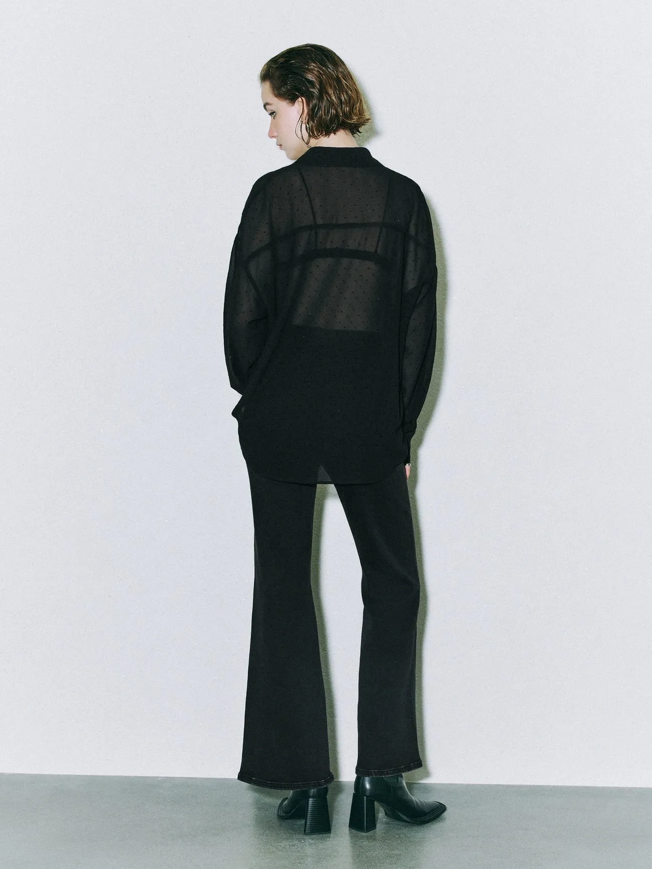 Mesh Button Up Shirts sold by Urban Revivo product image thumbnail 5