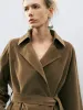 Notched Collar Trench Coats sold by Urban Revivo