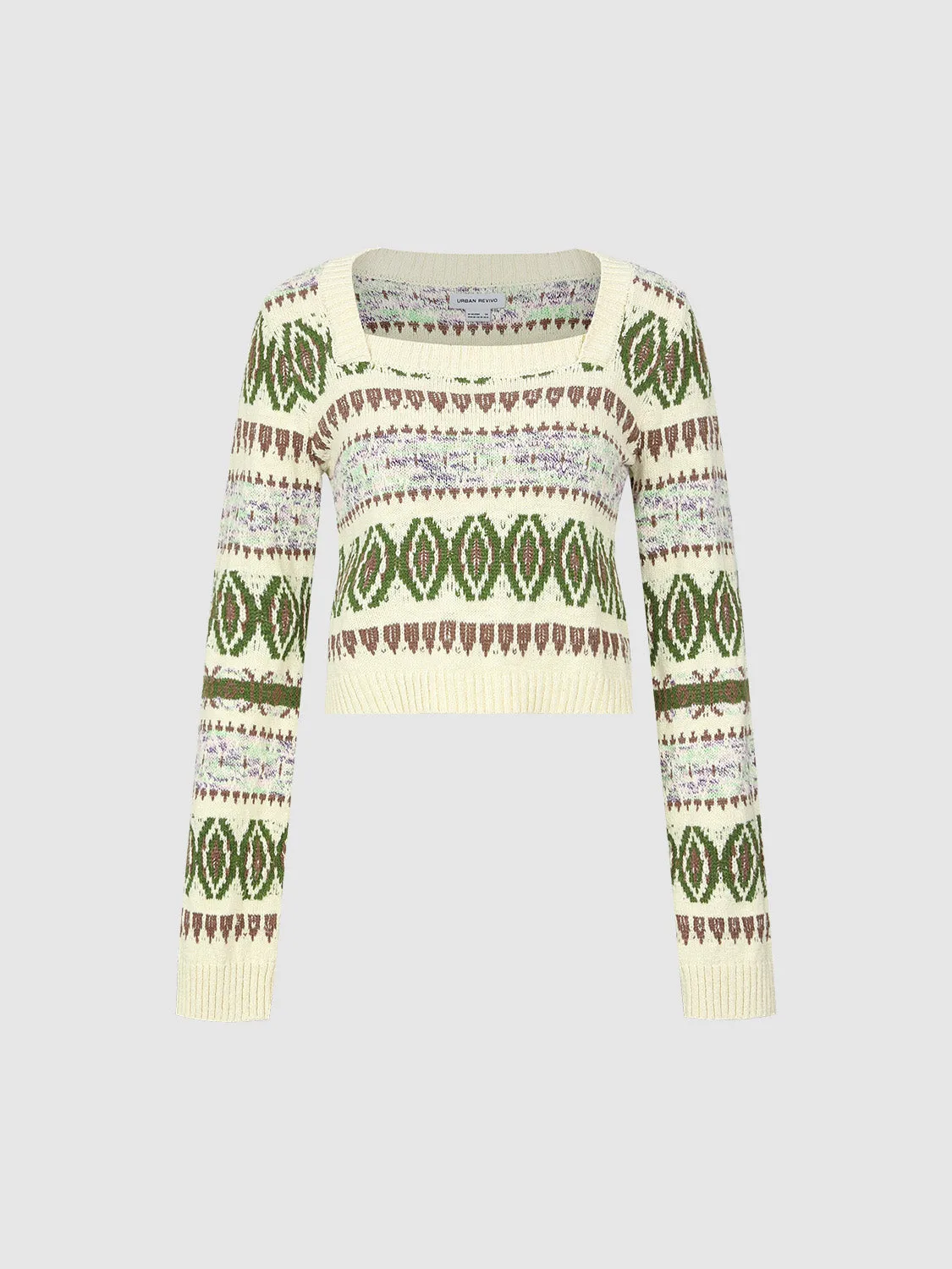 Long Sleeve Knitted T-Shirts sold by Urban Revivo