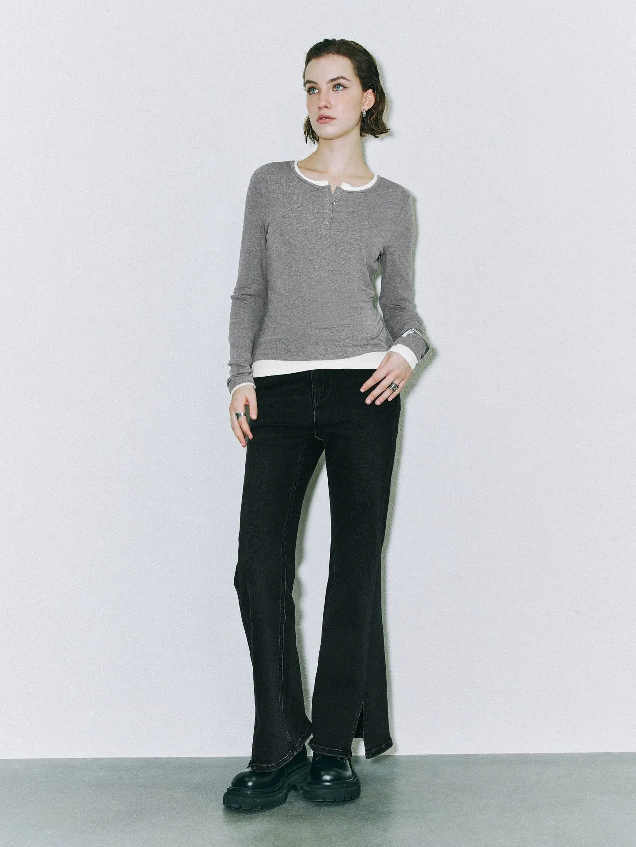 Long Sleeve Skinny T-Shirts sold by Urban Revivo