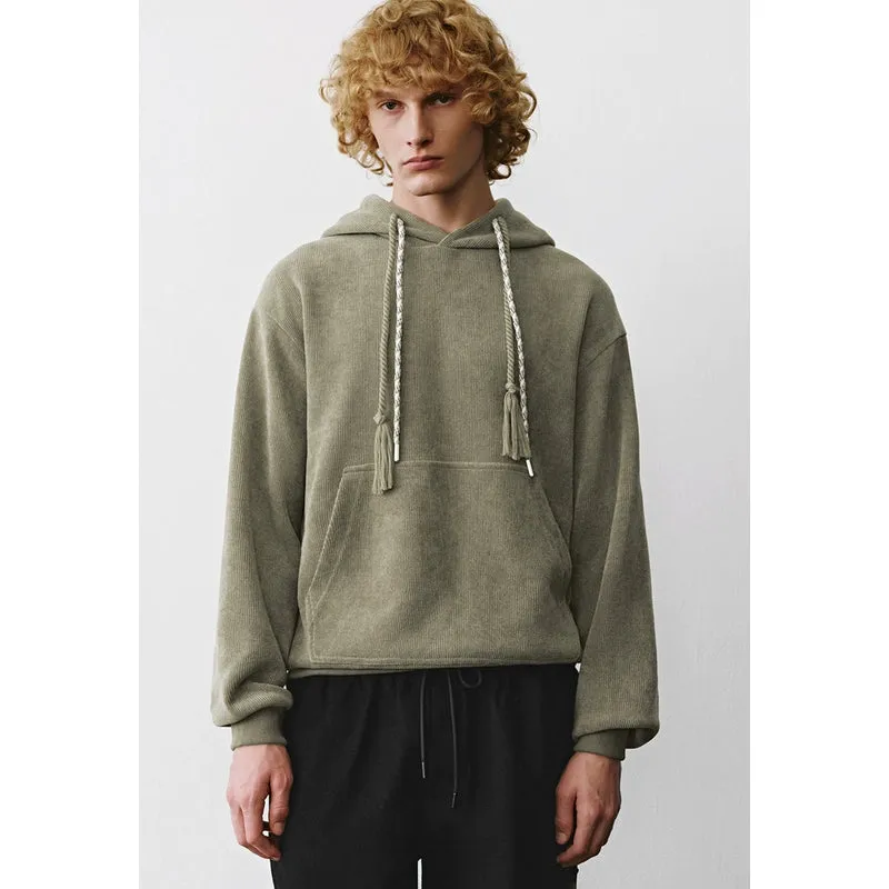 Leisure Hoodie Sweatshirts sold by Urban Revivo product image thumbnail 5