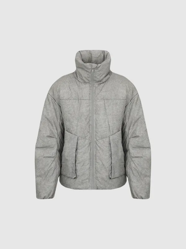 Loose Padded Down Outerwear sold by Urban Revivo