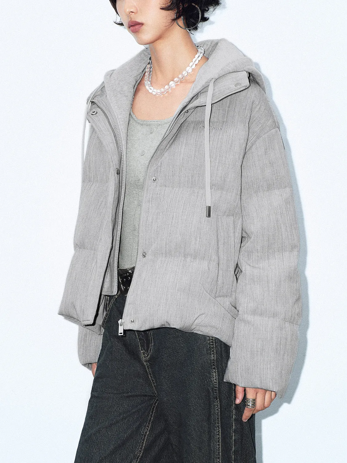 Hoodie Padded Down Outerwear sold by Urban Revivo product image thumbnail 2