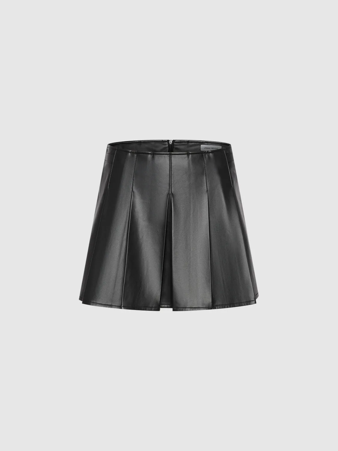 Leather A-Line Skirts sold by Urban Revivo
