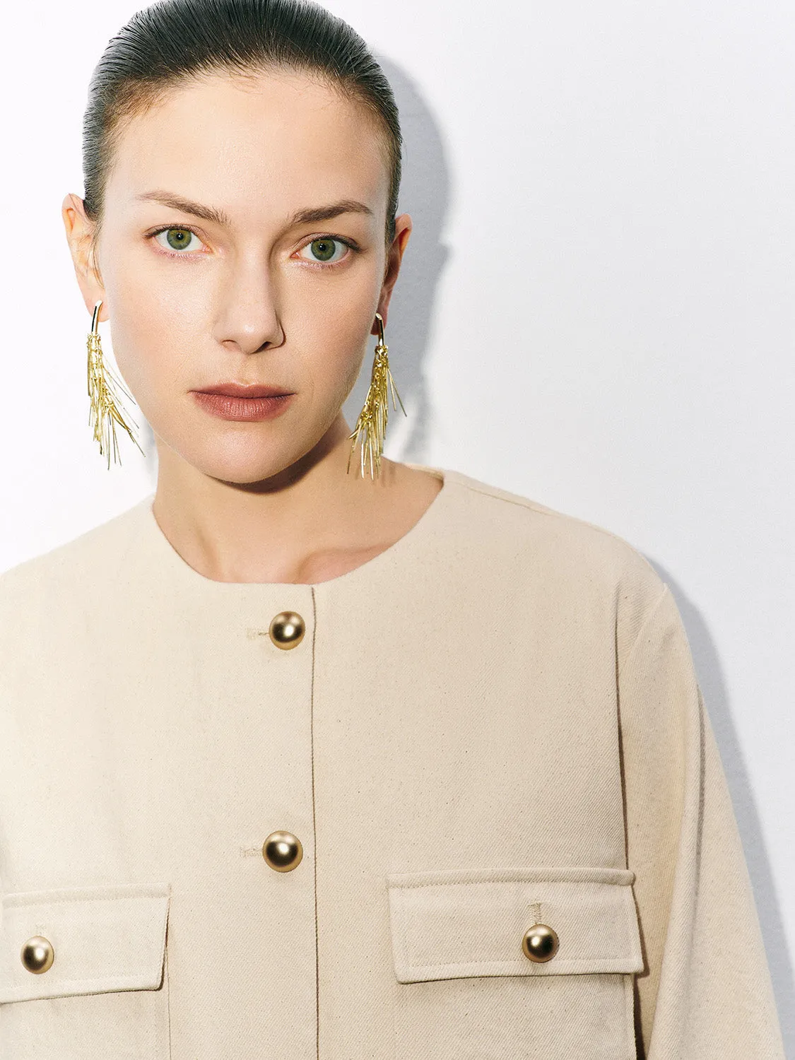 Flap Pocket Denim Jackets sold by Urban Revivo product image thumbnail 5