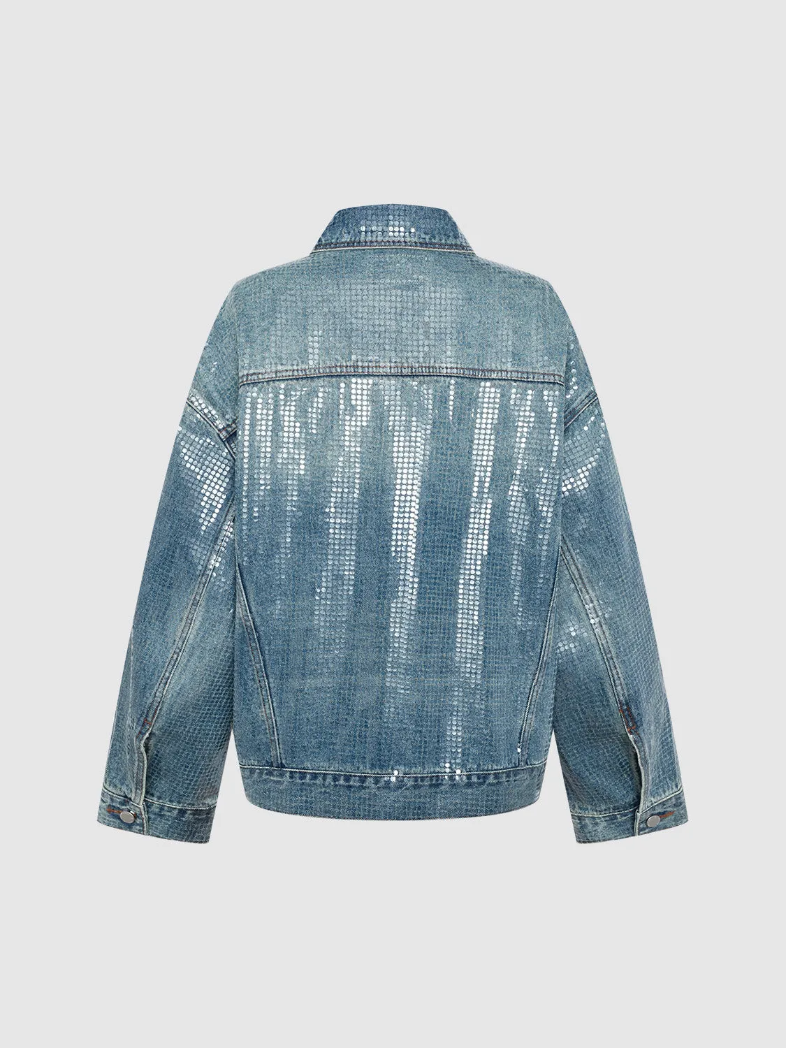 Gloss Denim Jackets sold by Urban Revivo product image thumbnail 2