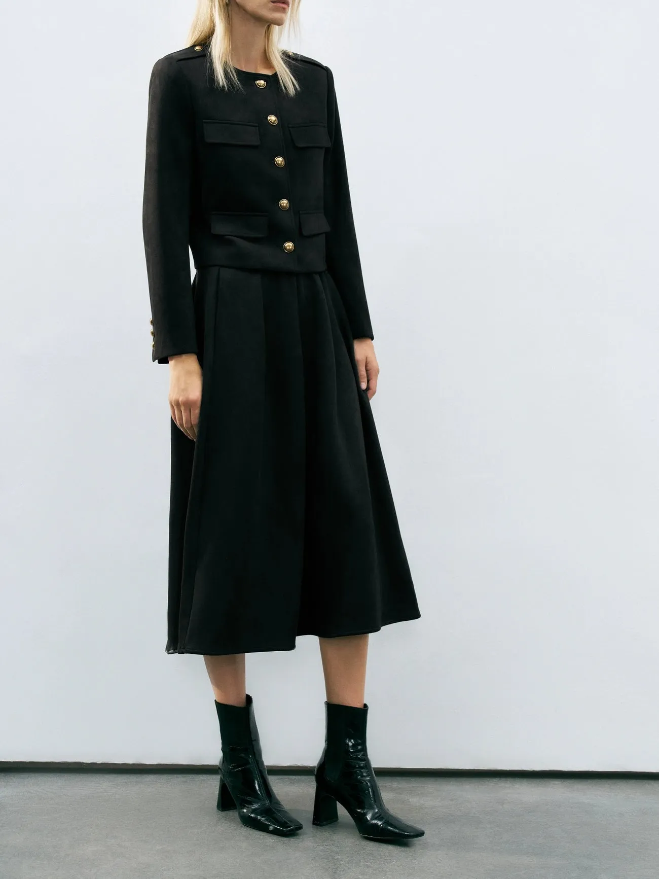 Flared A-Line Skirts sold by Urban Revivo product image thumbnail 2