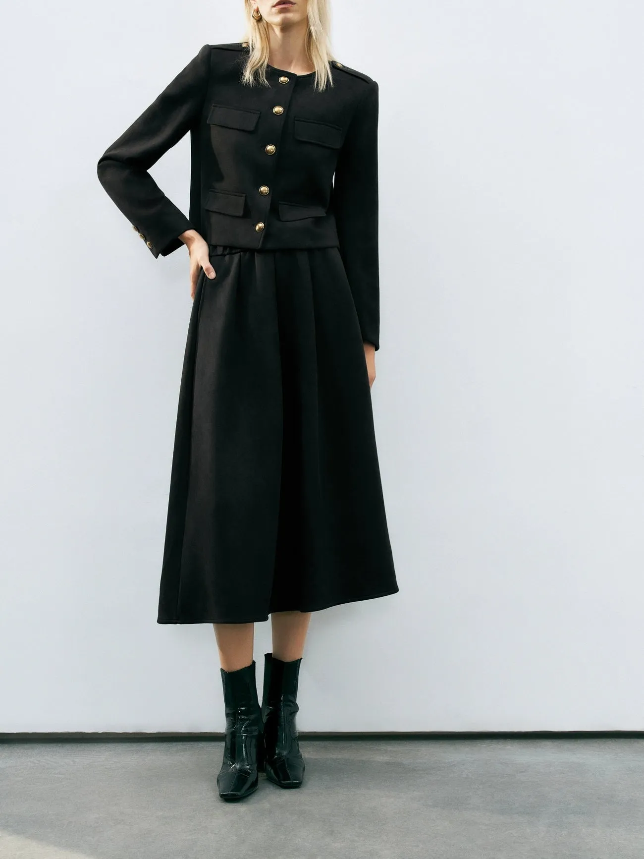 Flared A-Line Skirts sold by Urban Revivo