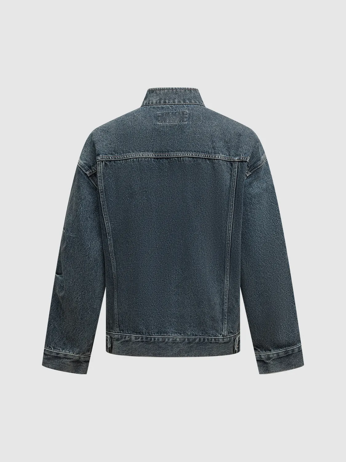 Guru Collar Denim Jackets sold by Urban Revivo product image thumbnail 2