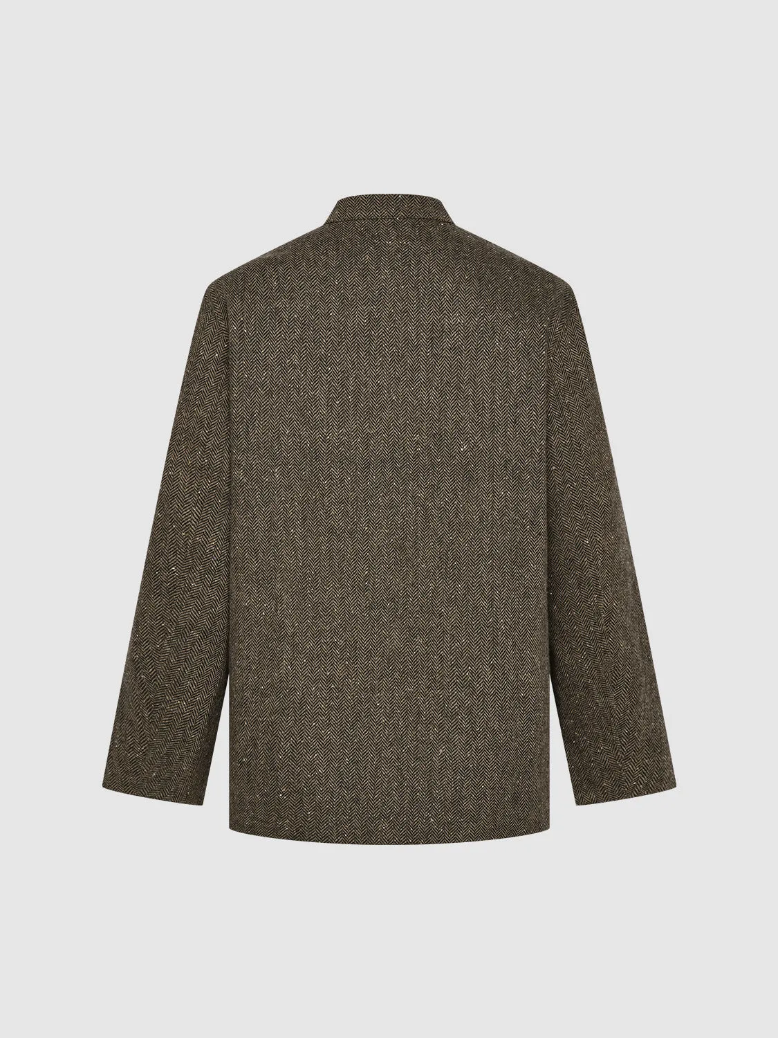 Guru Collar Tweed Jackets sold by Urban Revivo product image thumbnail 2