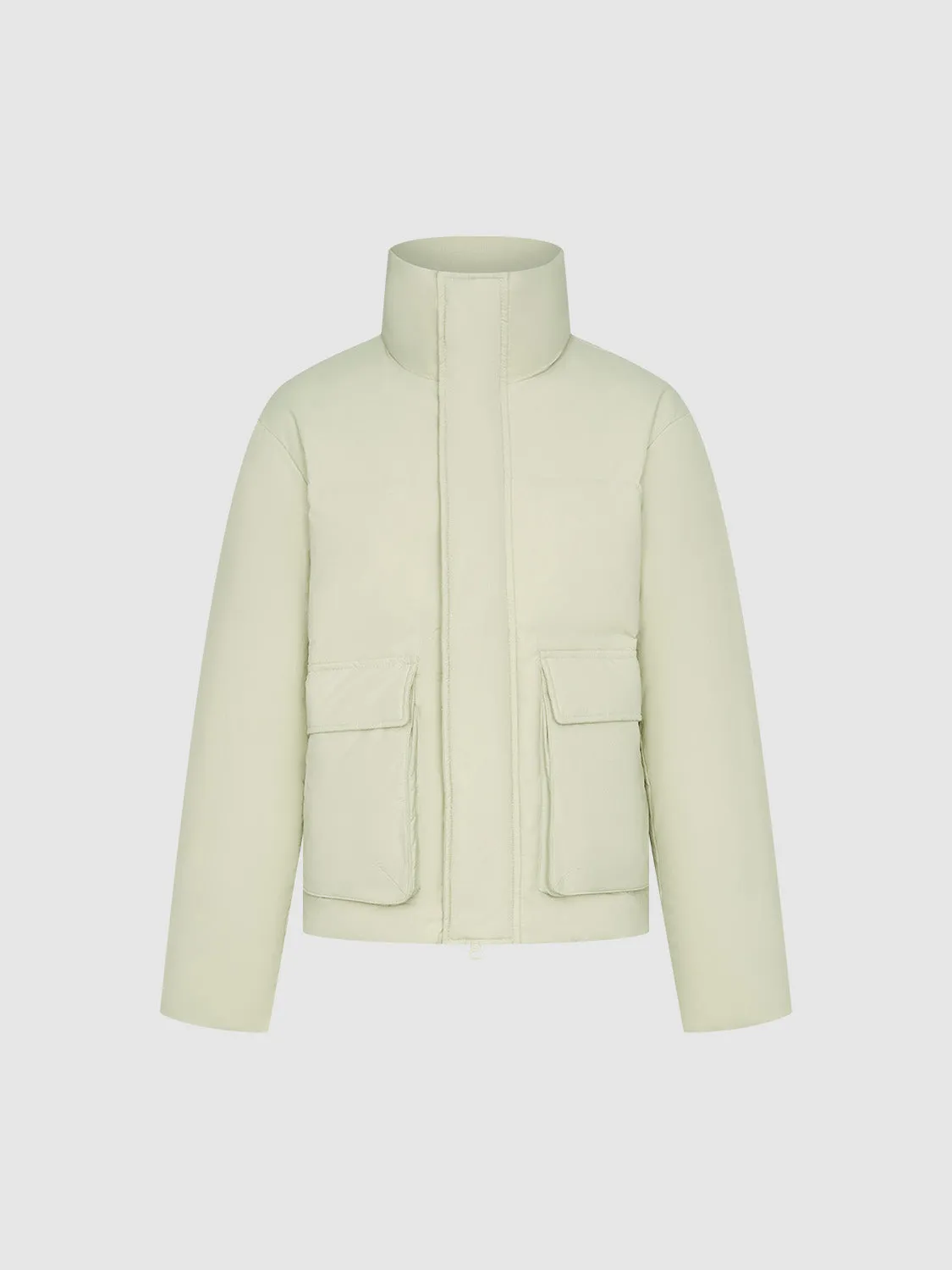 Flap Pocket Down Outerwear sold by Urban Revivo