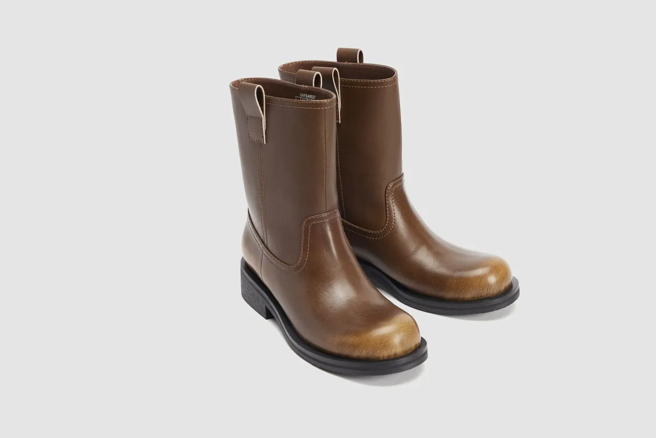 Leather Ankle Boots sold by Urban Revivo