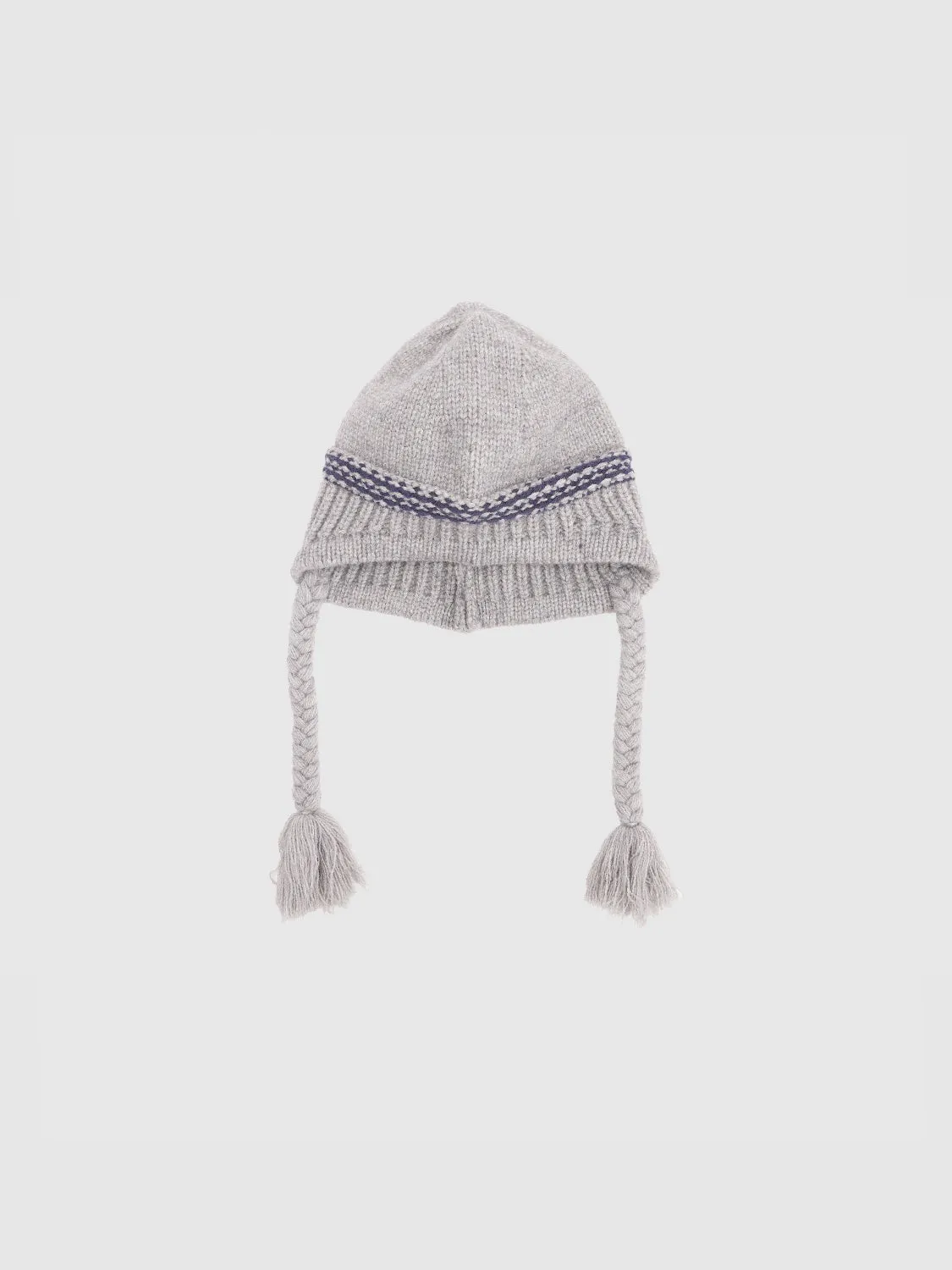 Knitted Beanie With String Decor sold by Urban Revivo product image thumbnail 4