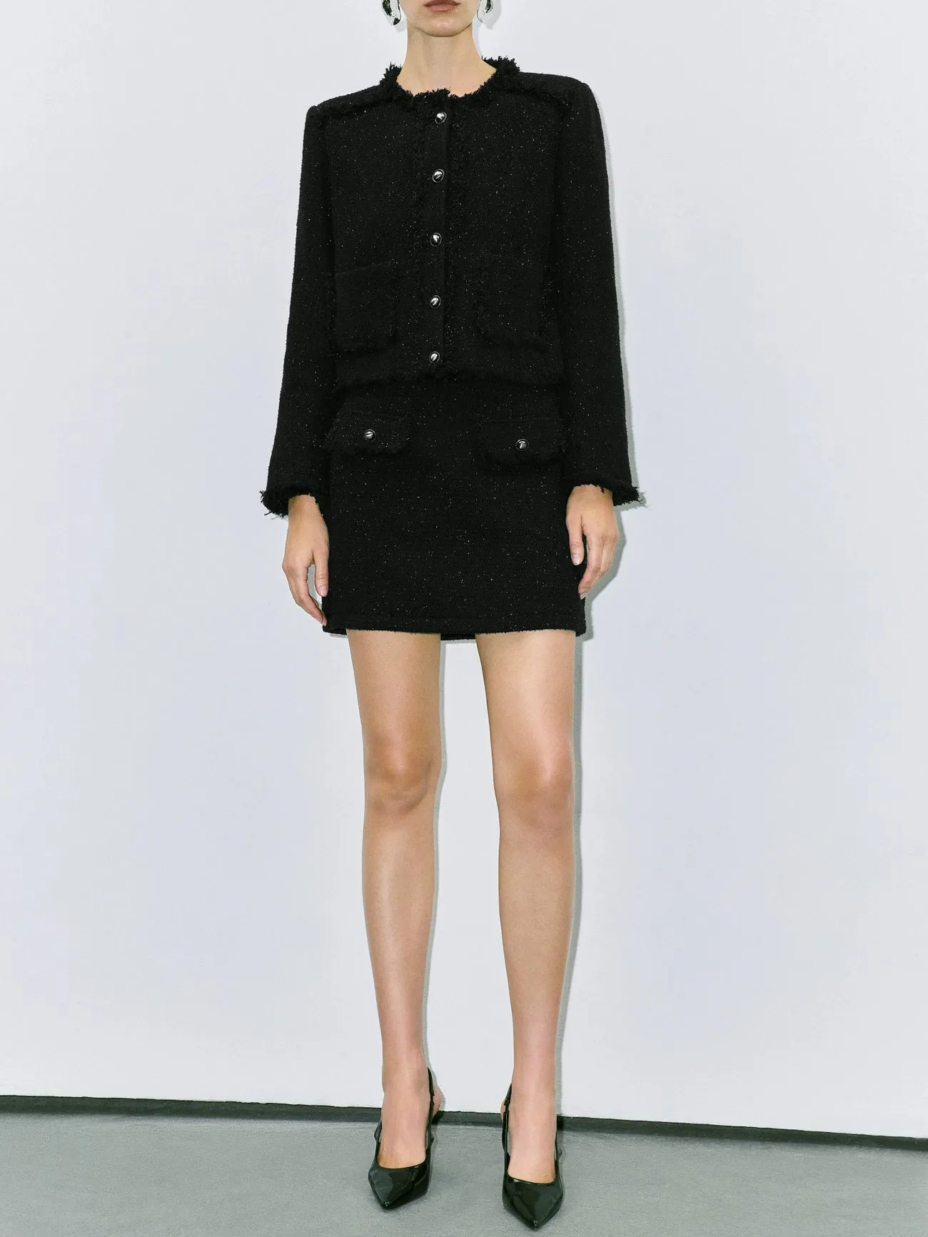 Flap Pocket Denim Skirts sold by Urban Revivo product image thumbnail 2