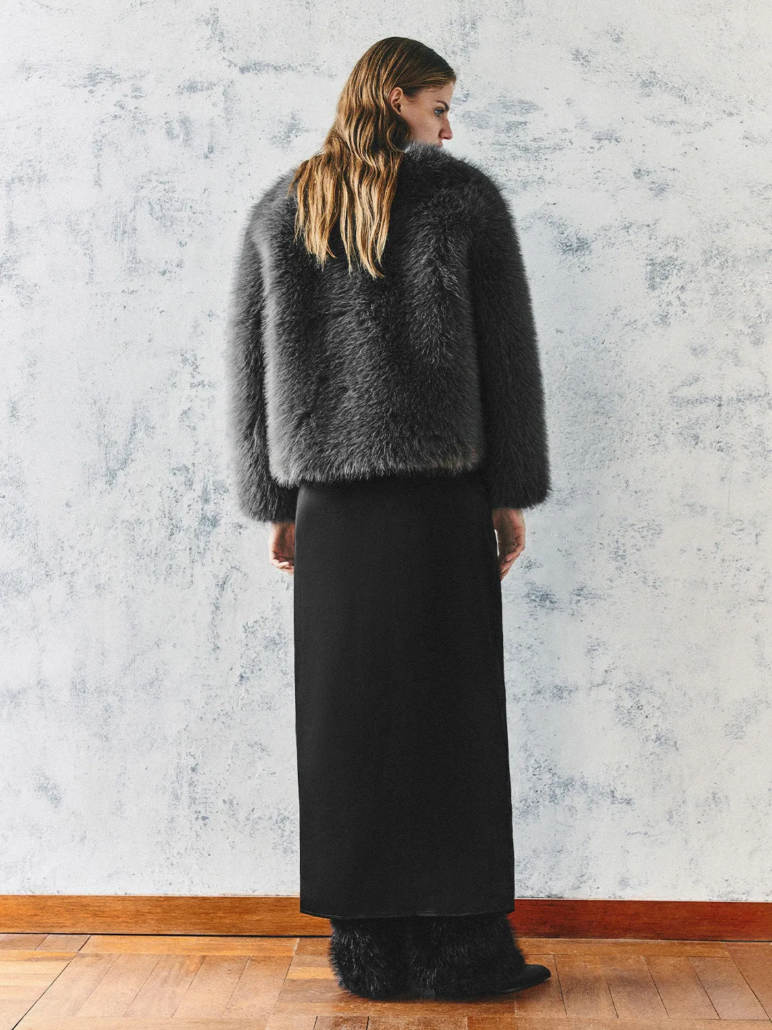 Faux Fur Jackets sold by Urban Revivo product image thumbnail 3