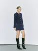 Flap Pocket Denim Skirts sold by Urban Revivo