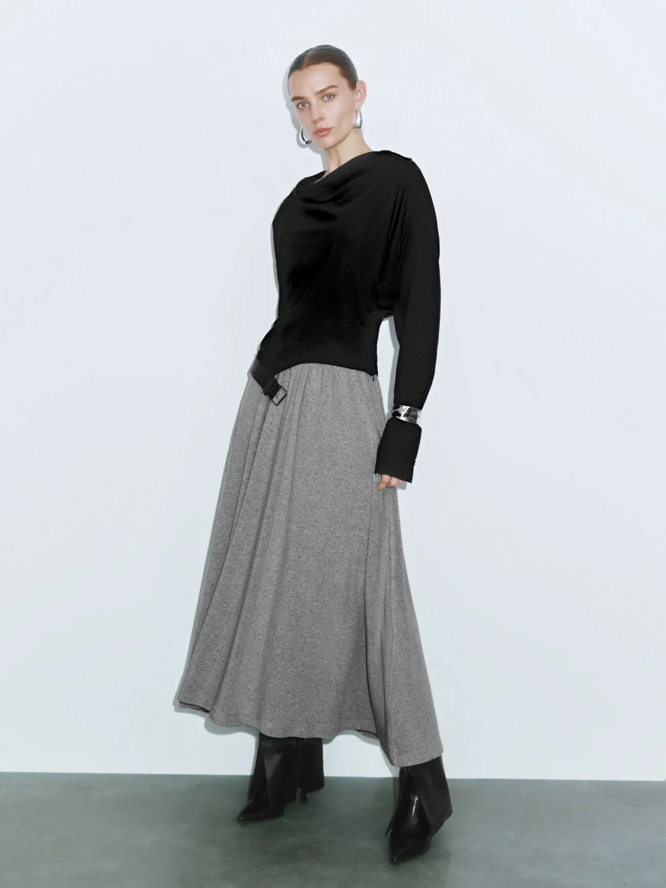 Flared A-Line Skirts sold by Urban Revivo