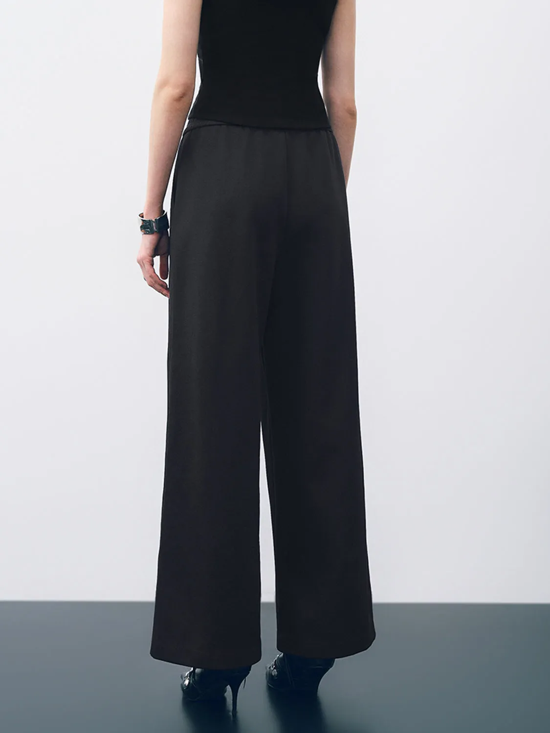 Elastic Wide-Leg Pants sold by Urban Revivo product image thumbnail 3