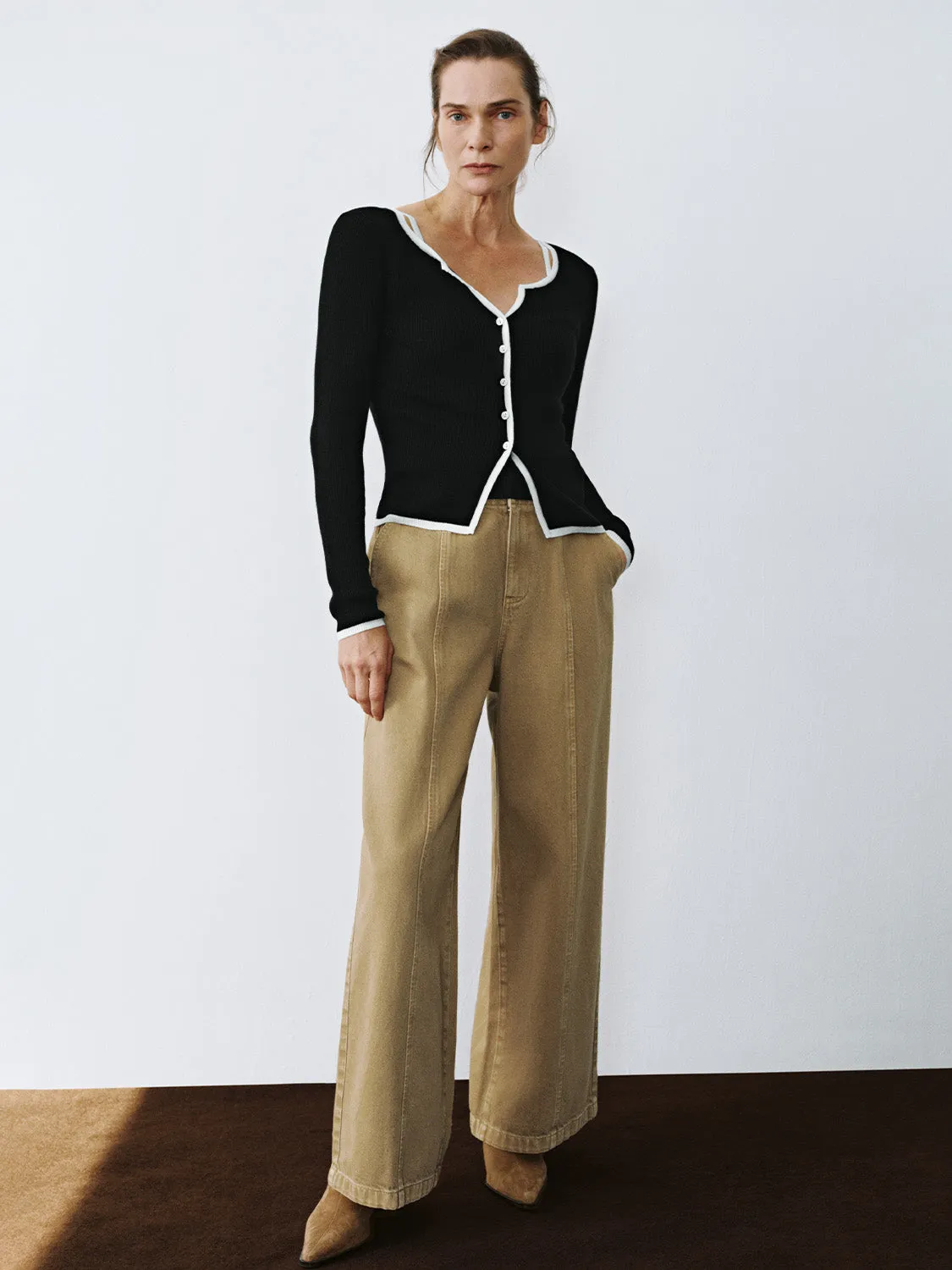 Denim Straight Jeans sold by Urban Revivo product image thumbnail 5