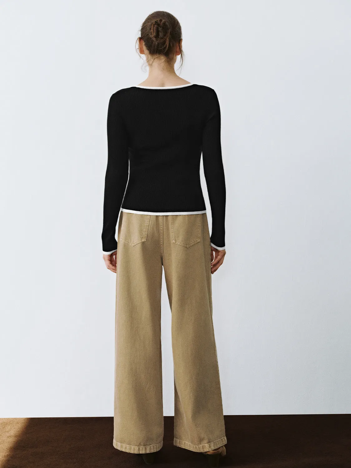 Denim Straight Jeans sold by Urban Revivo product image thumbnail 4