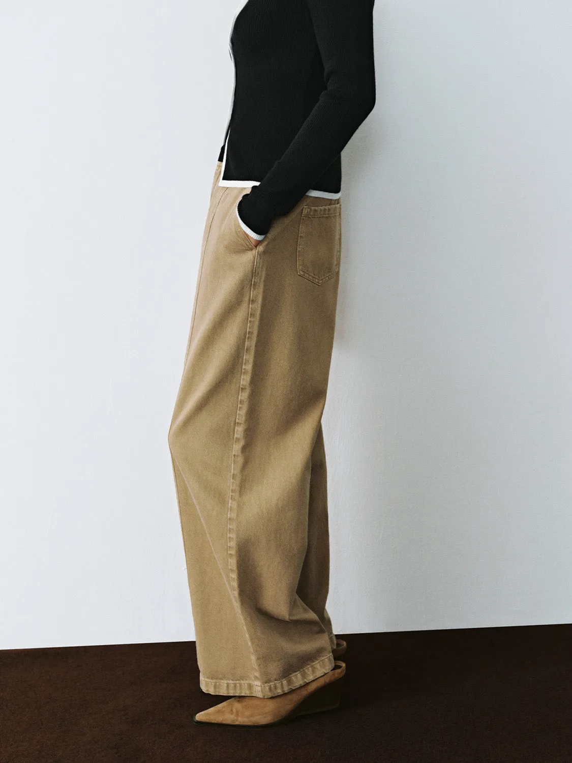 Denim Straight Jeans sold by Urban Revivo product image thumbnail 3