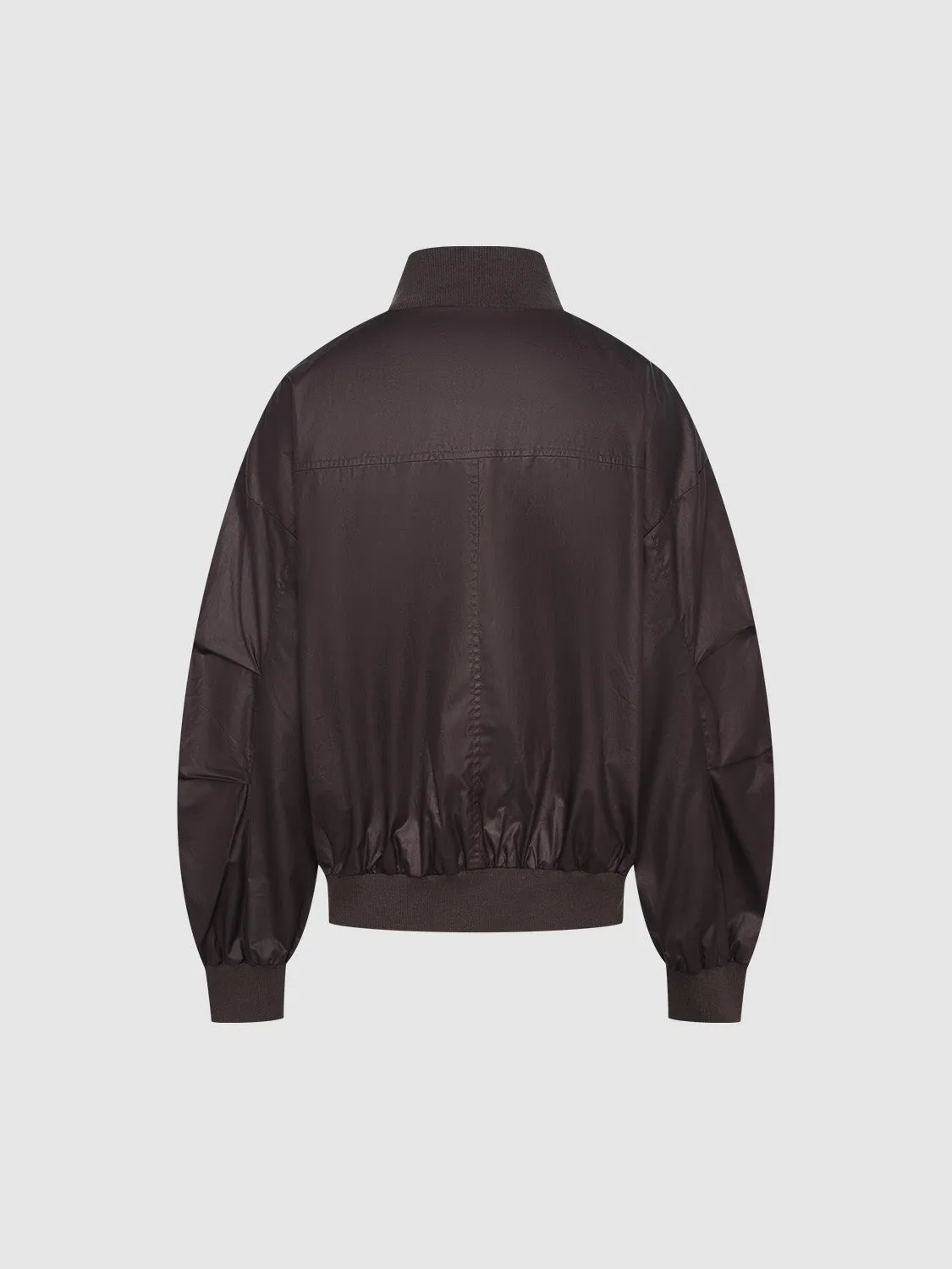 Drawstring Hem Leather Jackets sold by Urban Revivo product image thumbnail 2