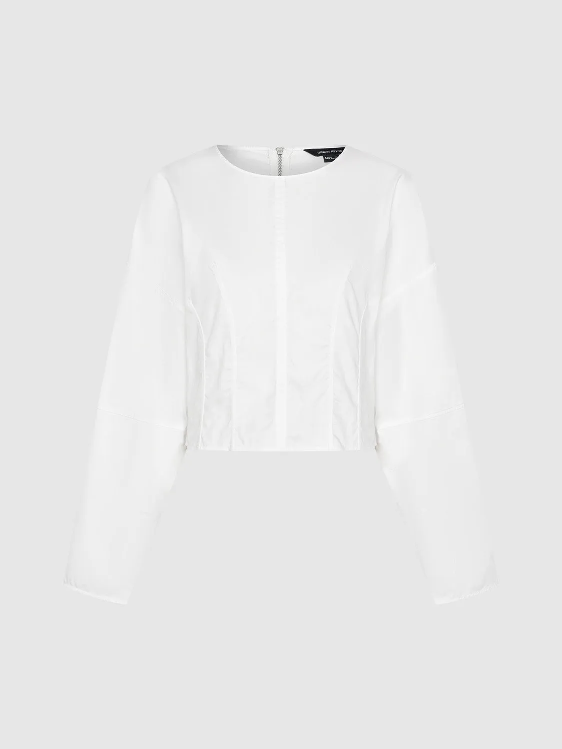 Cropped Overhead Shirt sold by Urban Revivo product image thumbnail 3