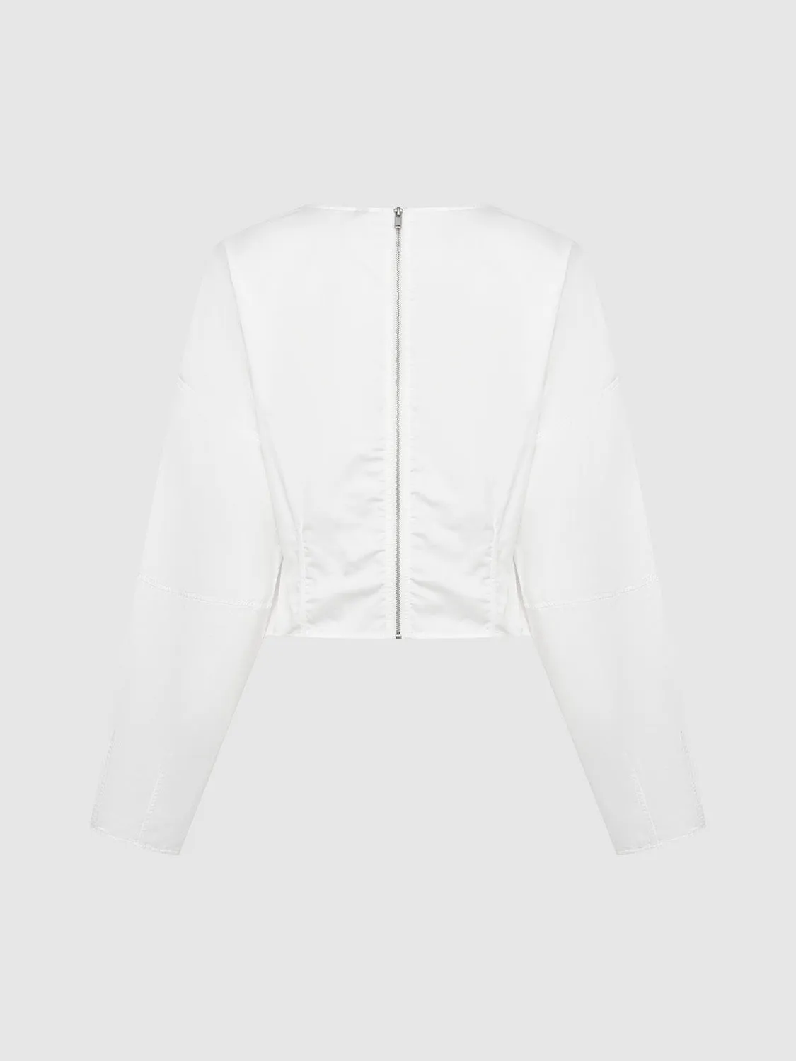 Cropped Overhead Shirt sold by Urban Revivo product image thumbnail 2