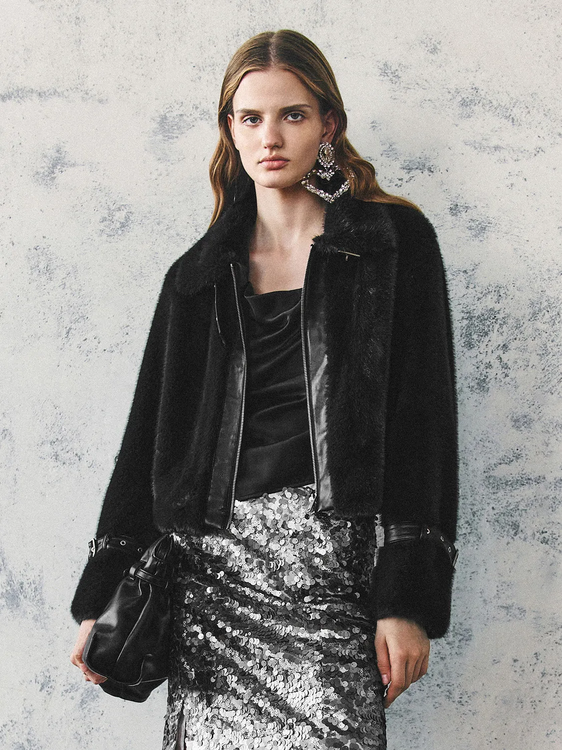 Cropped Leather Jackets sold by Urban Revivo