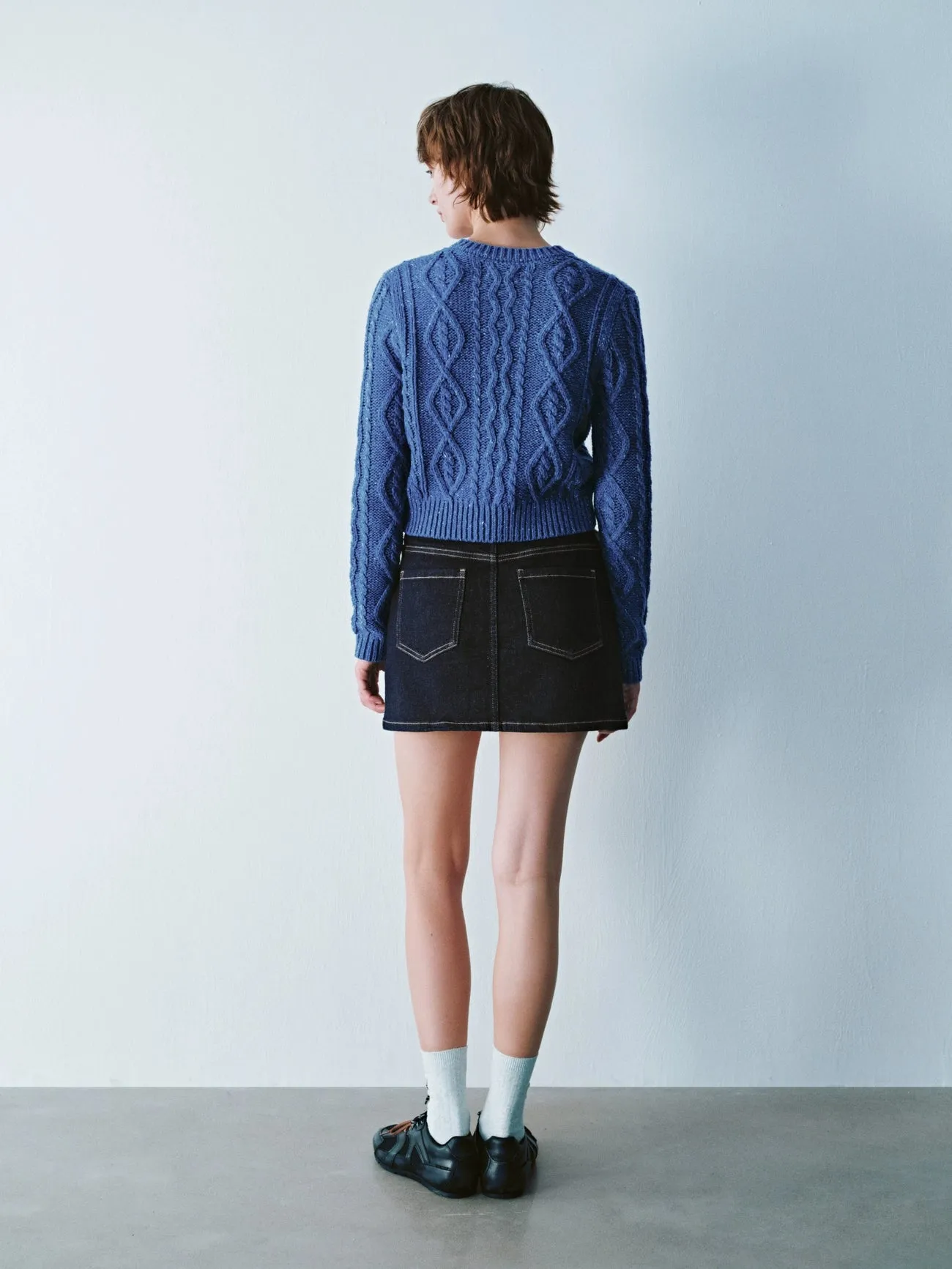 Cropped Knitted Cardigans sold by Urban Revivo product image thumbnail 3