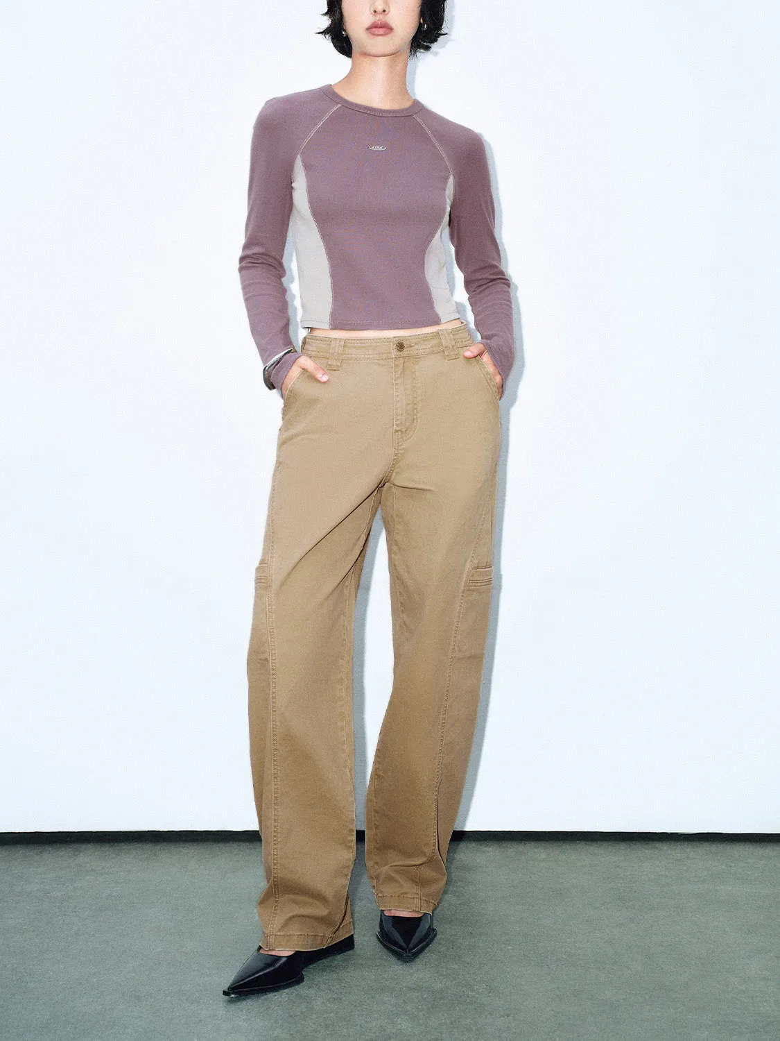 Crew Neck Skinny T-Shirts sold by Urban Revivo product image thumbnail 4