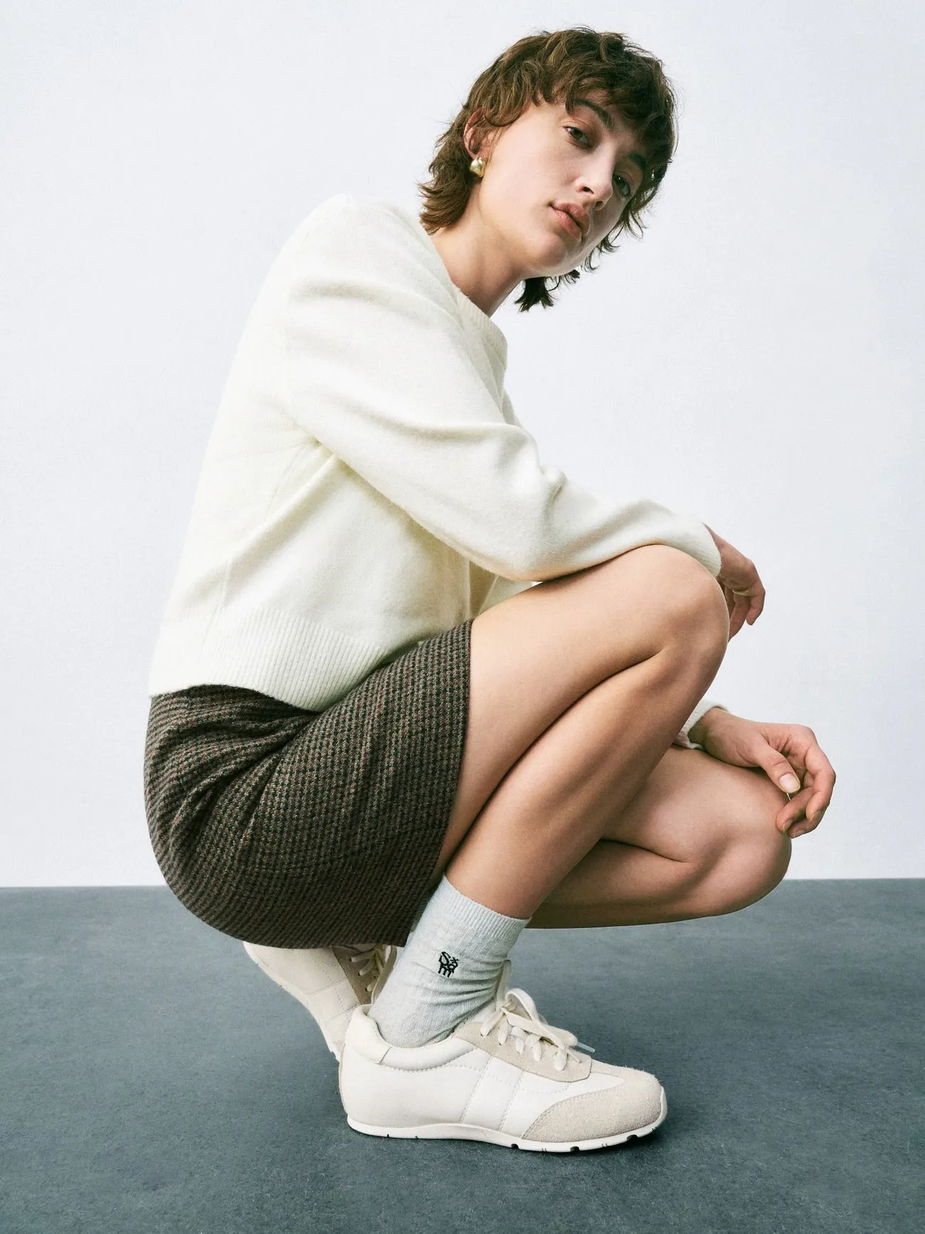 Crew Neck Knitted T-Shirts sold by Urban Revivo product image thumbnail 2