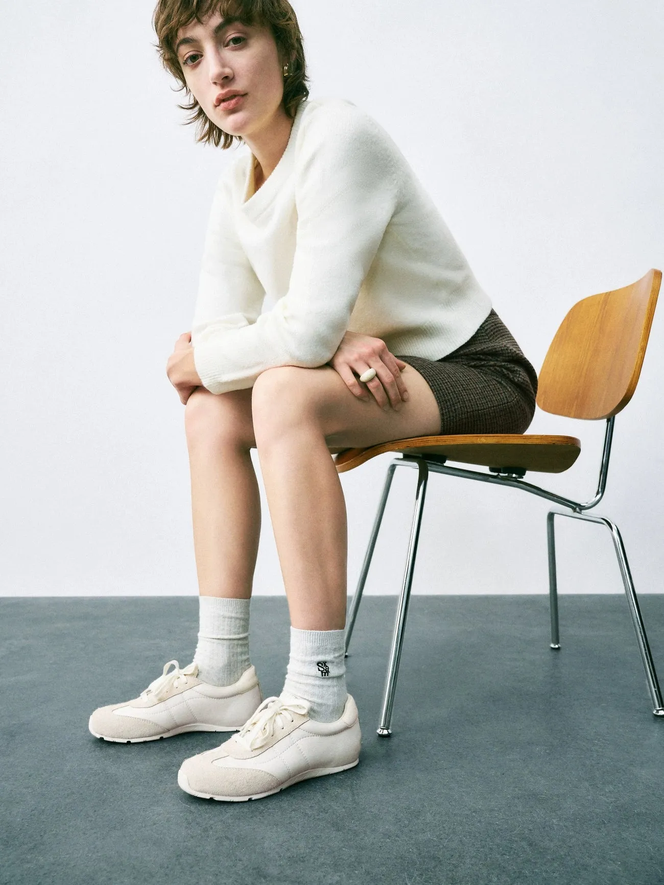 Crew Neck Knitted T-Shirts sold by Urban Revivo product image thumbnail 4