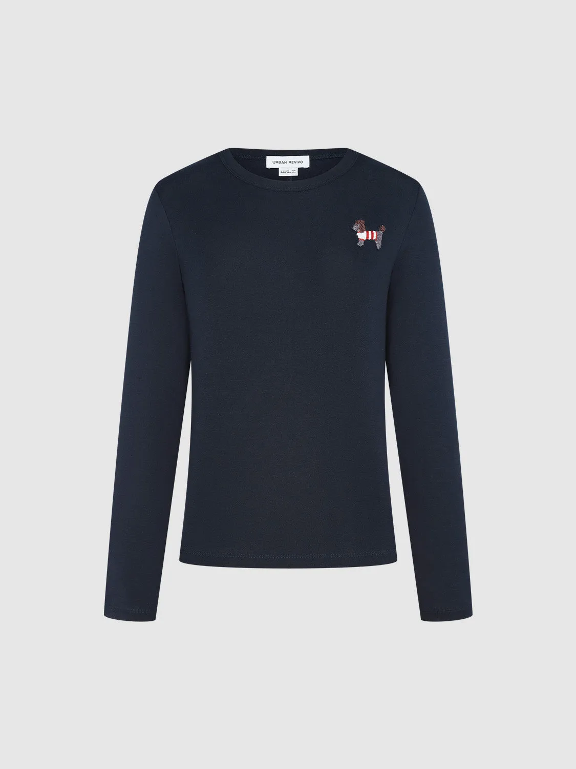 Crew Neck Regular T-Shirts sold by Urban Revivo product image thumbnail 3