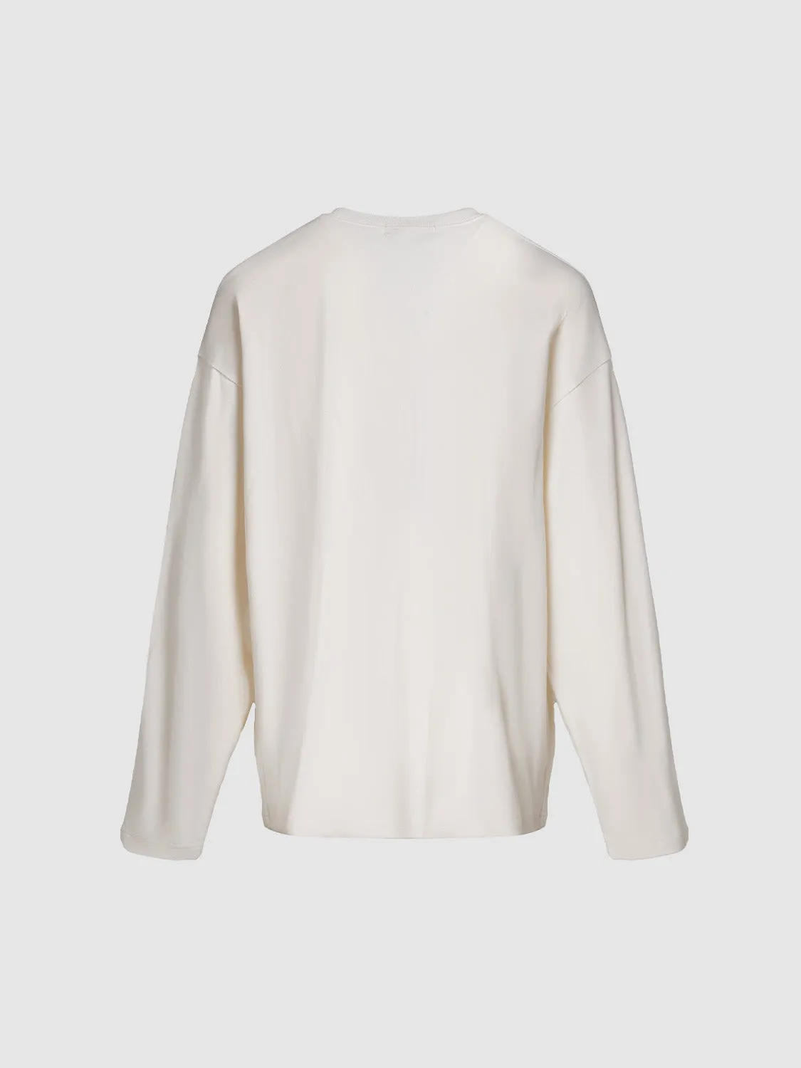 Crew Neck Loose T-Shirts sold by Urban Revivo product image thumbnail 2