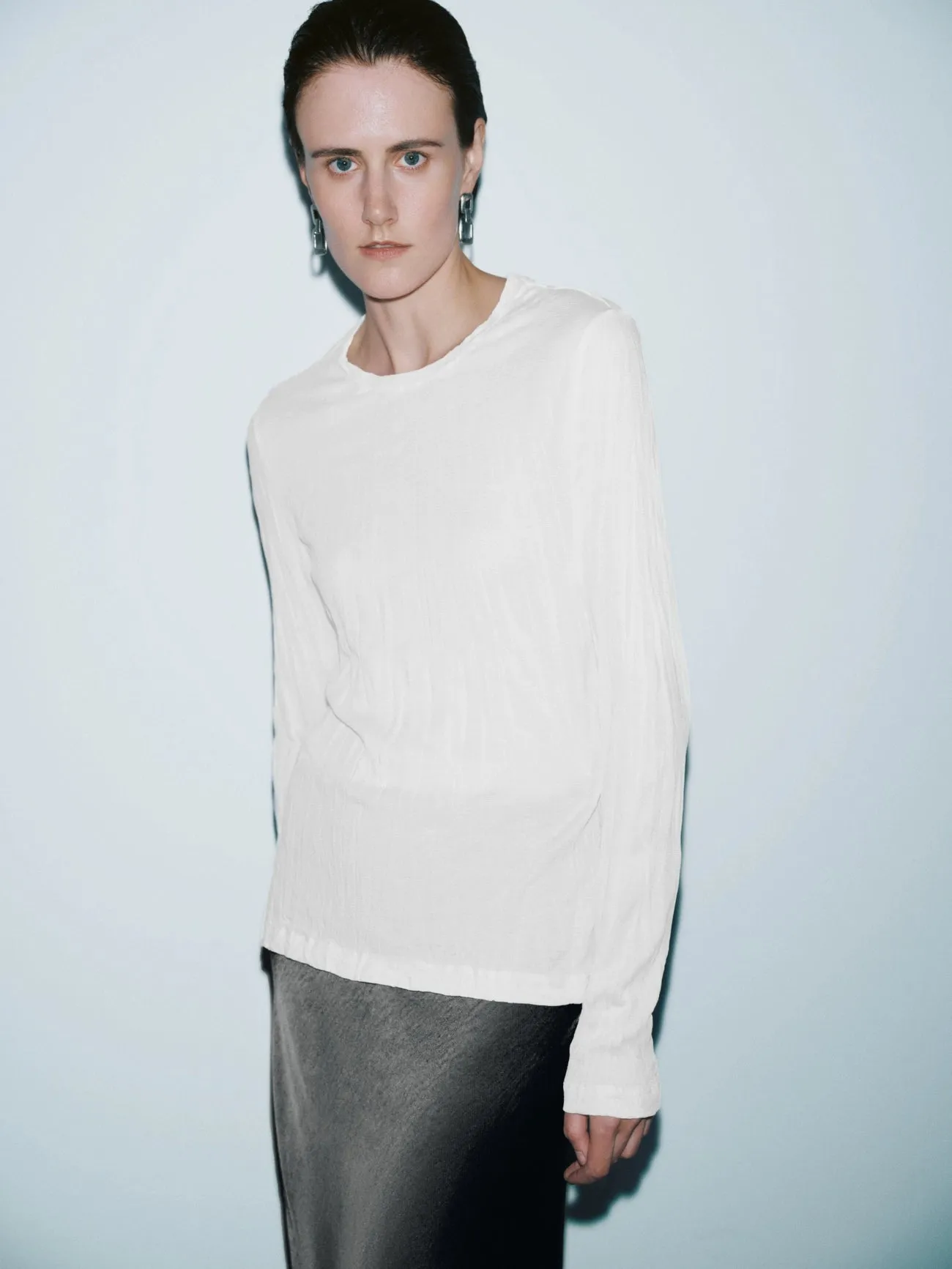 Crew Neck Regular T-Shirts sold by Urban Revivo product image thumbnail 3