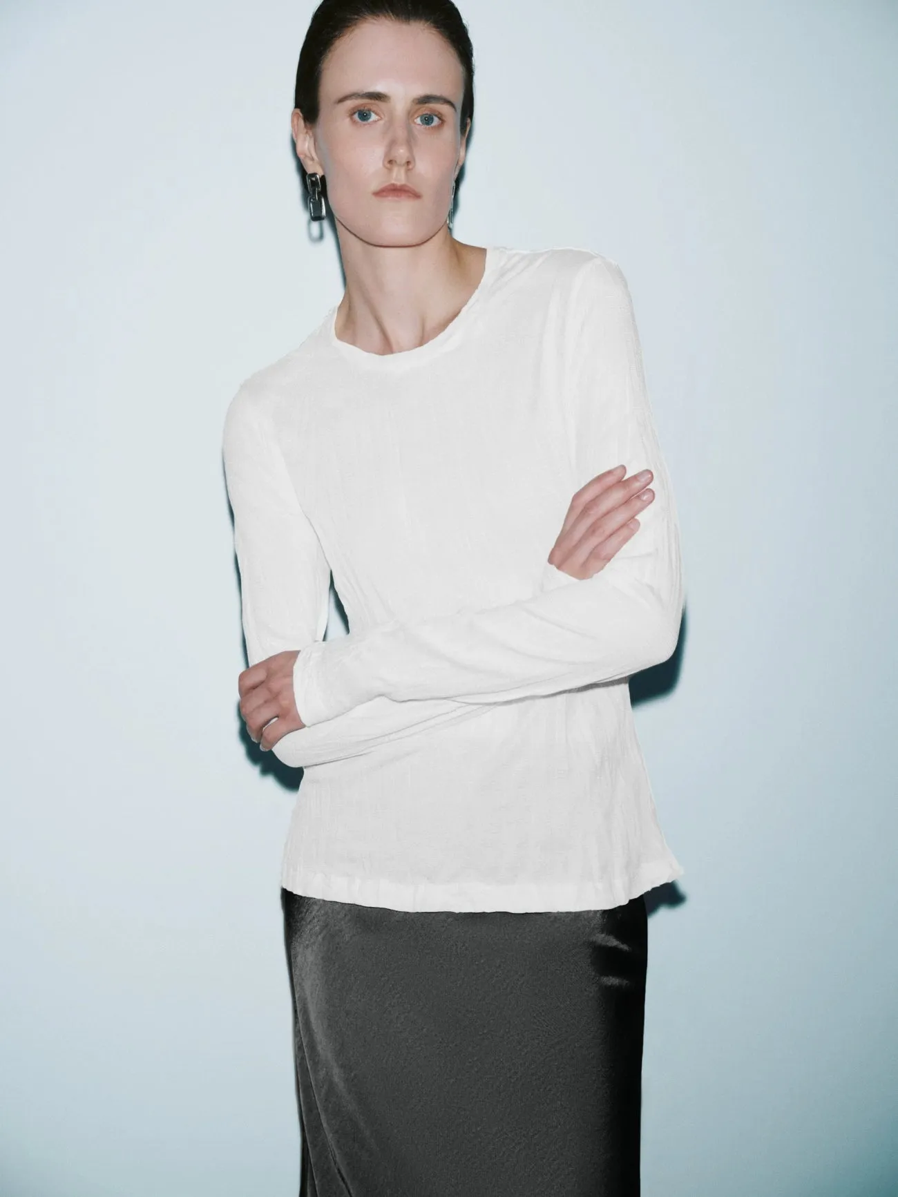 Crew Neck Regular T-Shirts sold by Urban Revivo product image thumbnail 2