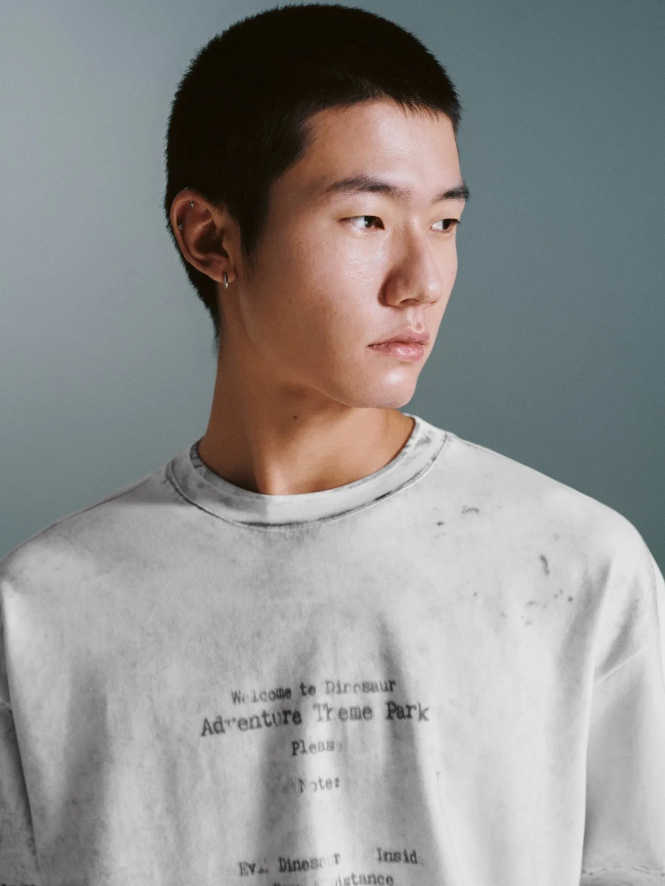 Crew Neck Printed T-Shirts sold by Urban Revivo product image thumbnail 4