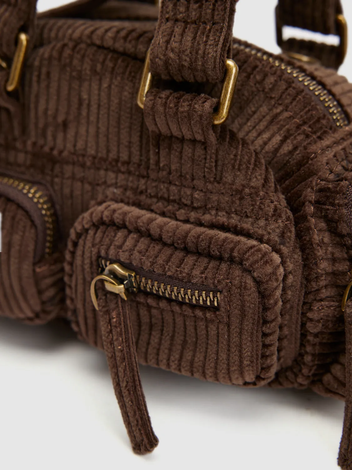 Corduroy Shoulder Bags sold by Urban Revivo product image thumbnail 4