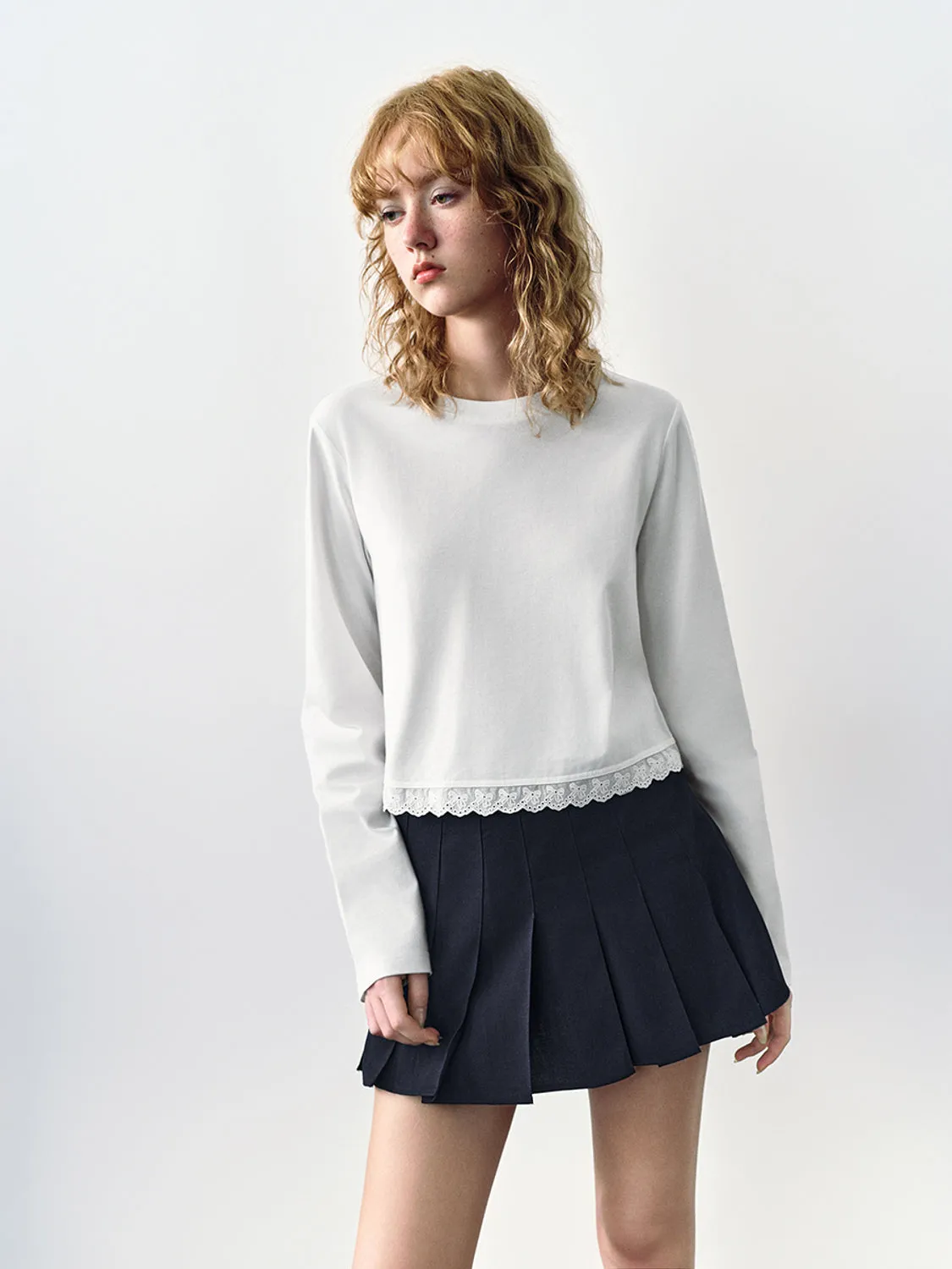 Crew Neck Regular T-Shirts sold by Urban Revivo product image thumbnail 3