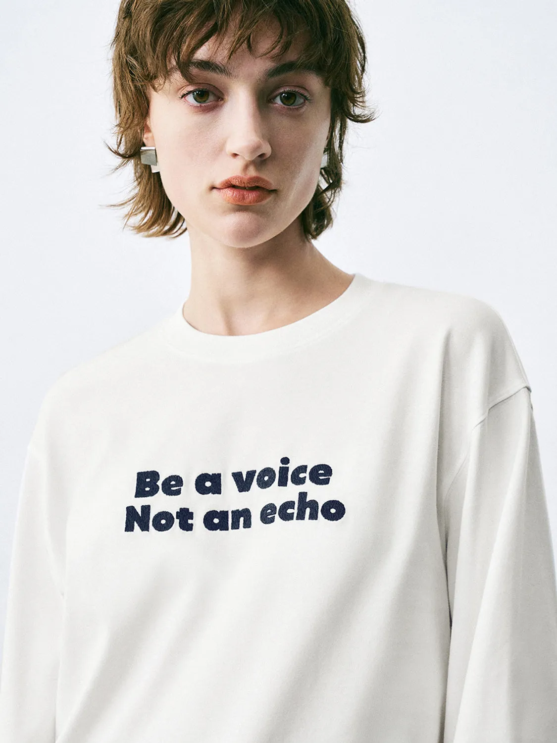 Crew Neck Loose T-Shirts sold by Urban Revivo product image thumbnail 3