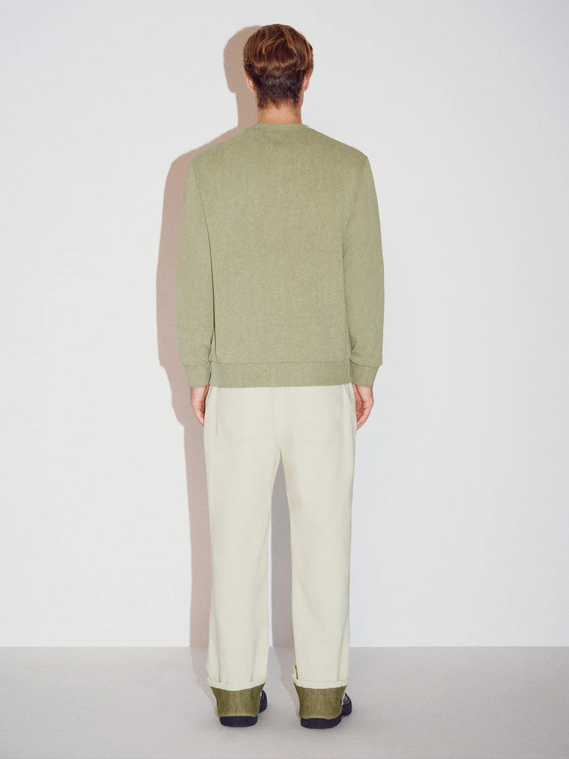 Crew Neck Sweatshirts sold by Urban Revivo product image thumbnail 3