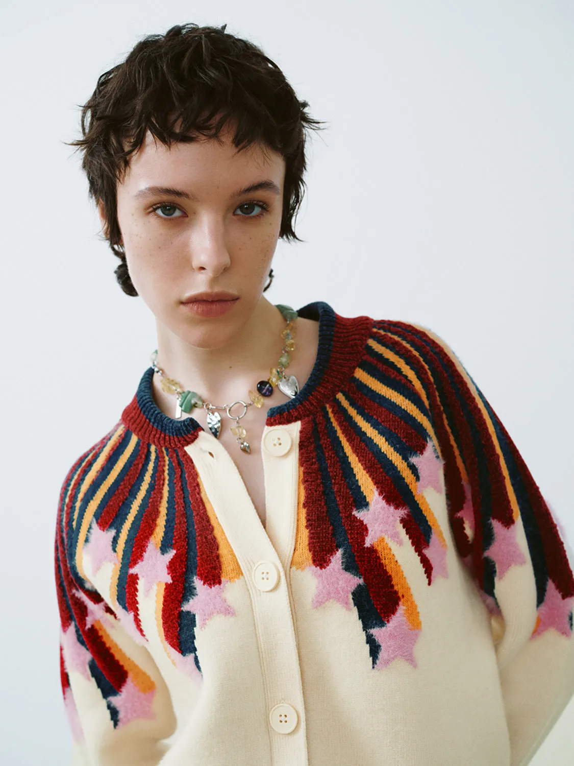 Button Up Knitted Cardigans sold by Urban Revivo product image thumbnail 3