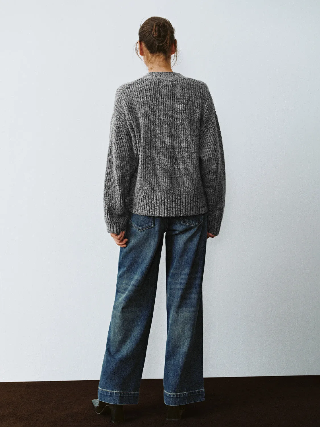 Button Up Knitted Cardigans sold by Urban Revivo product image thumbnail 3