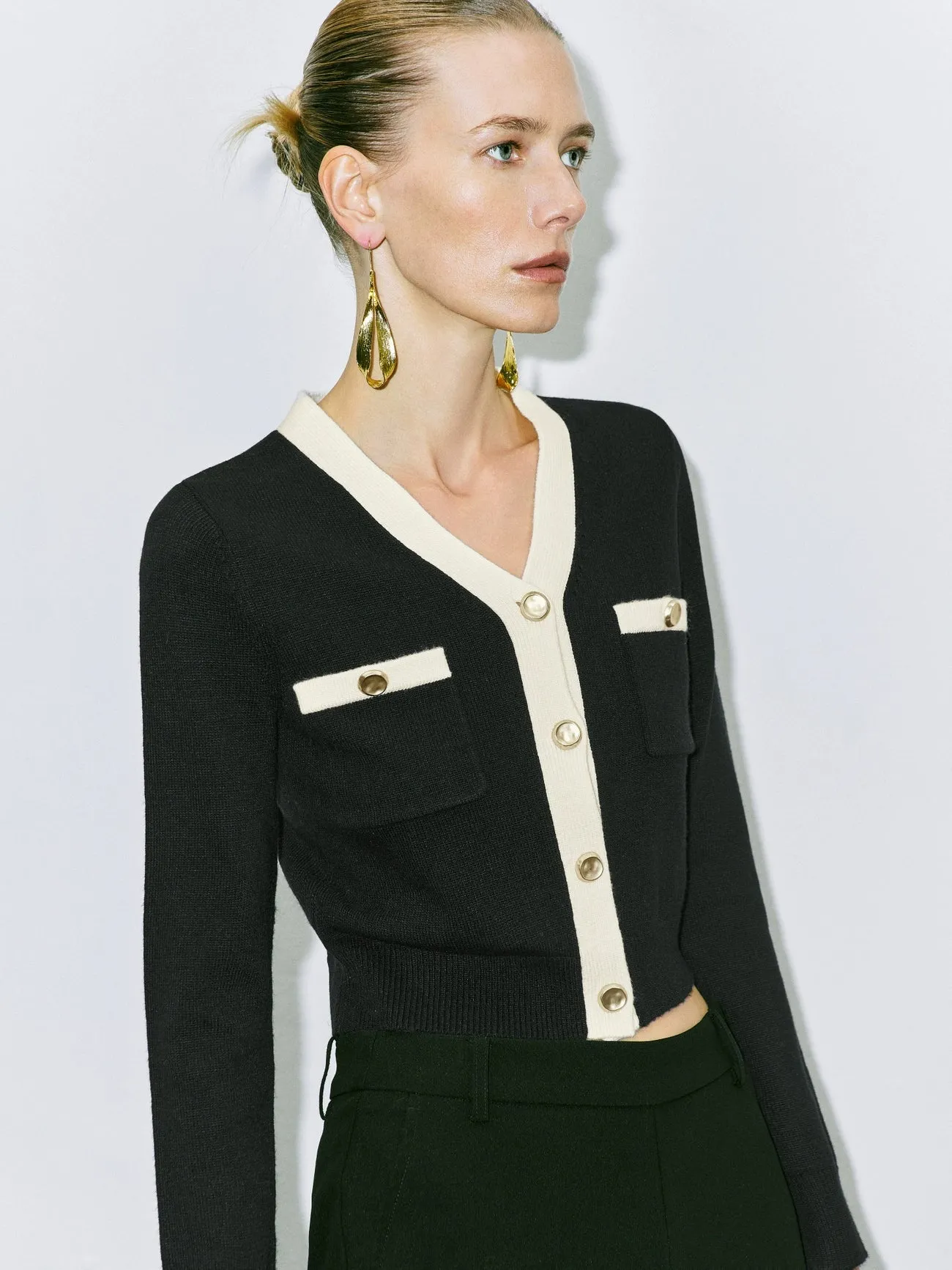 Button Up Knitted Cardigans sold by Urban Revivo product image thumbnail 4