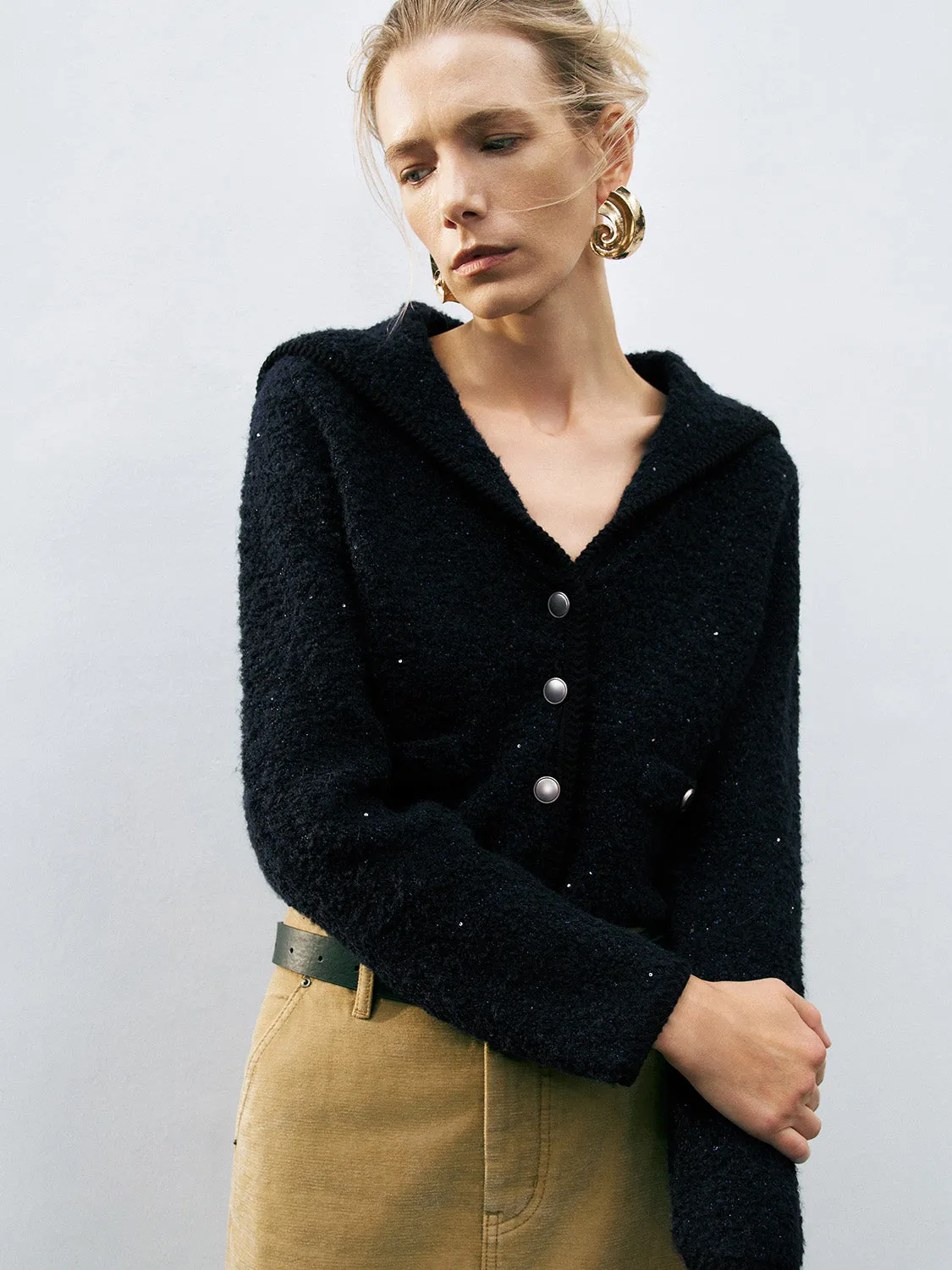 Button Up Knitted Cardigans sold by Urban Revivo product image thumbnail 2