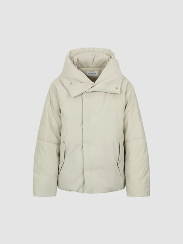 Wide Lapel Down Outerwear sold by Urban Revivo