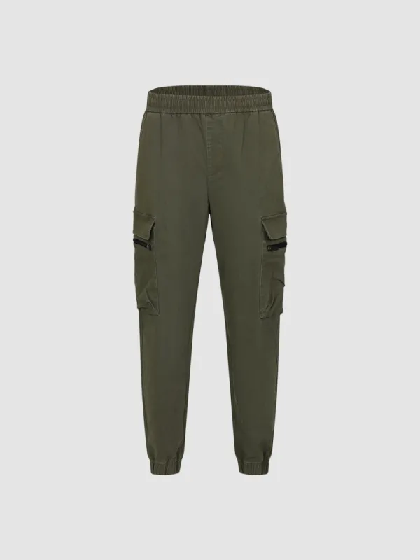 Elastic Jogger Pants sold by Urban Revivo